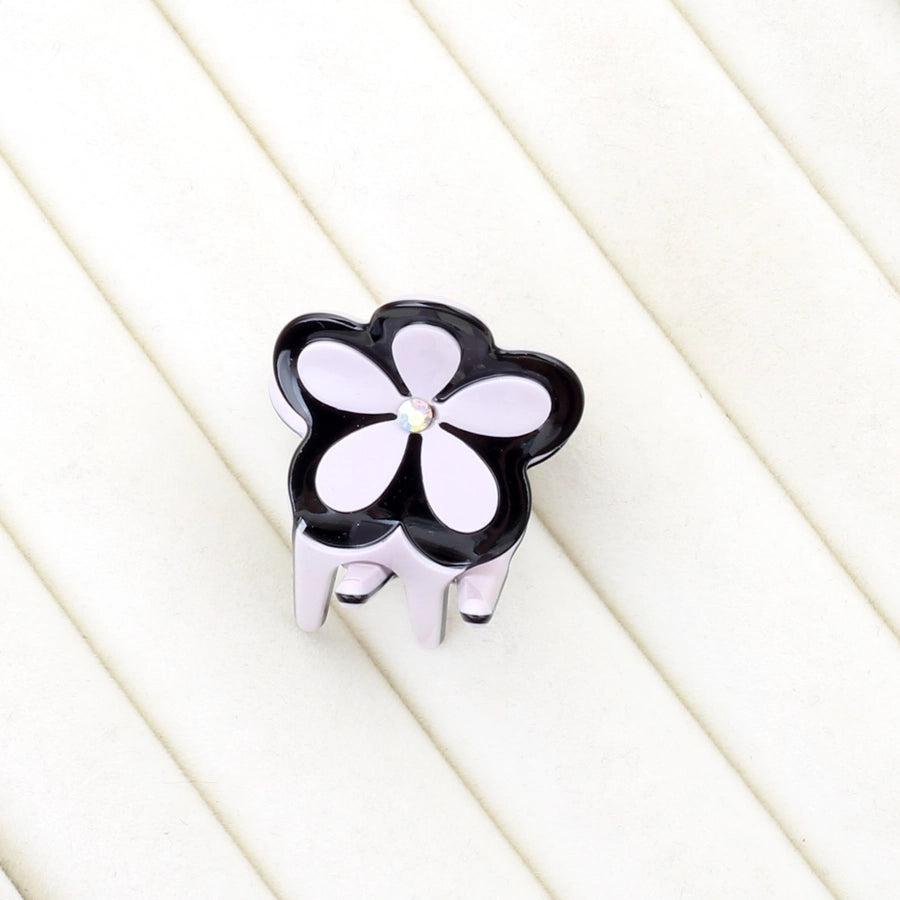 Women's Lady Floral Acetic acid sheets Hair Claws