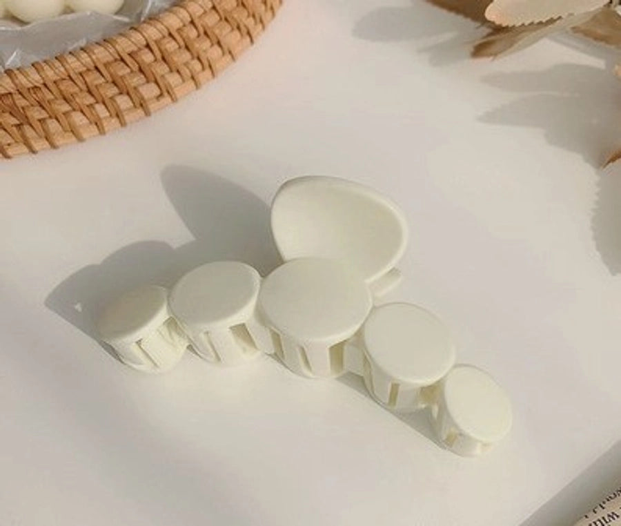 fashion geometric resin stoving varnish hair claws 1 piece