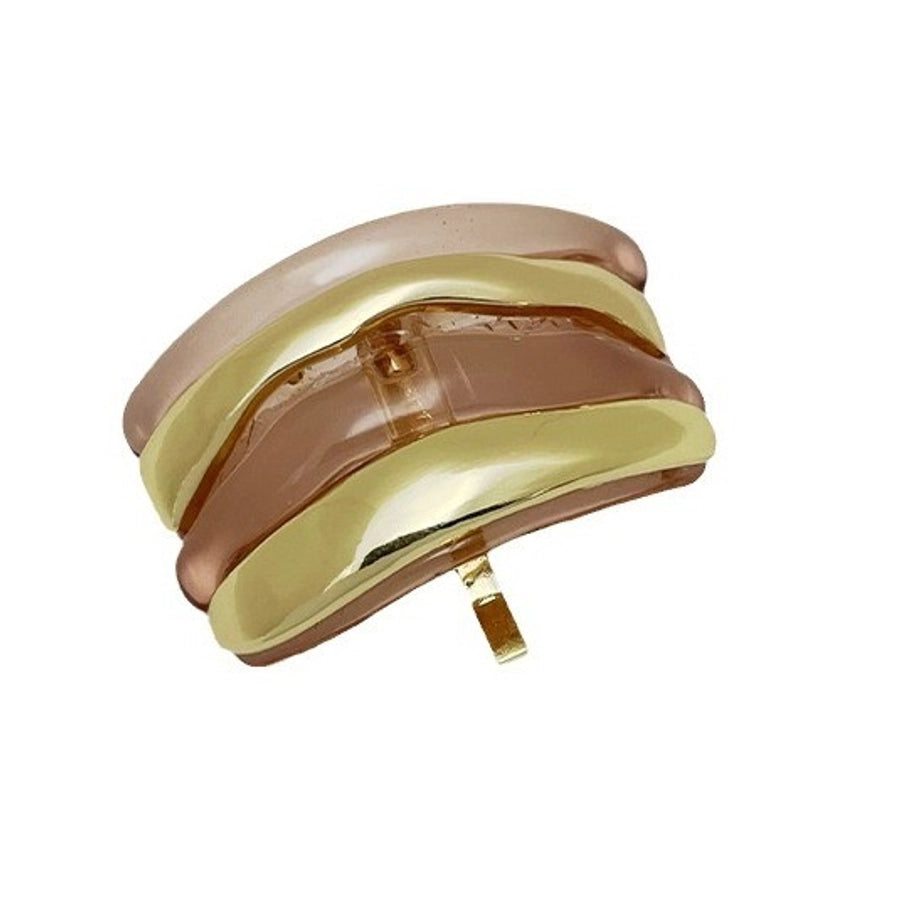 Women's Retro Simple Style Rectangle Elastic Band Resin Hair Tie