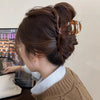 Women's Elegant Solid Color Plastic Stoving Varnish Hair Claws