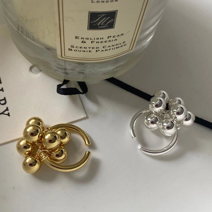 Copper Plating Solid Color Rings