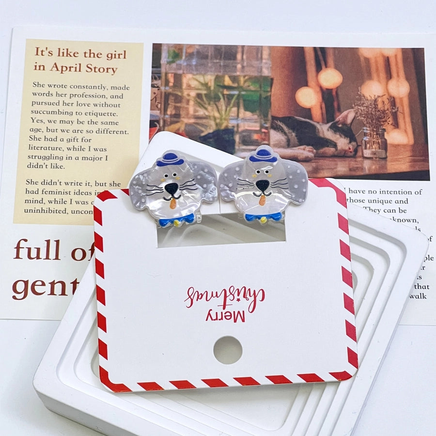 Women's Original Design Cute Animal Acetic acid sheets Hair Claws