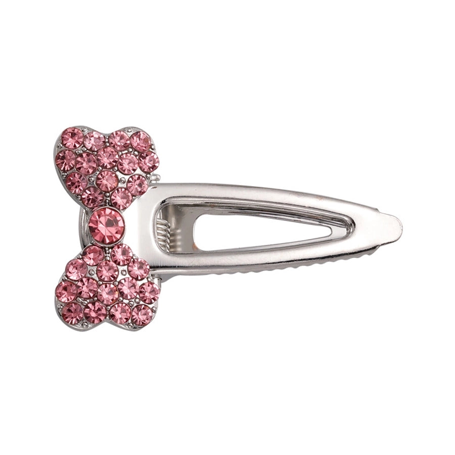 Women's Sweet Star Heart Shape Bow Knot Alloy Hair Clip