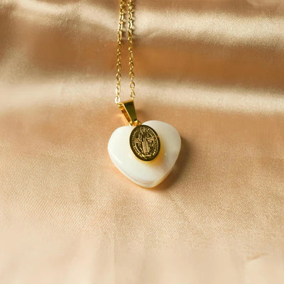 Jewelry Retro Religion Human Virgin Mary 304 Stainless Steel Diamond Plating Pendant Necklace