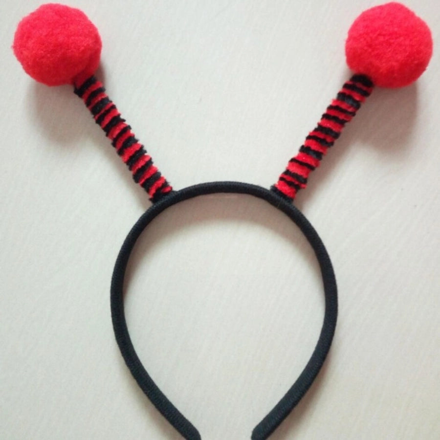 Ant Bee Caterpillar Animal Headband Six-One Game Performance Headwear Fur Ball Headwear Hair Band Hair Card