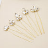 Antique U-shaped Hairpin Hair Accessories Simple Rhinestone Pin Hairpin Photography Portrait High-end Hair Hairpin