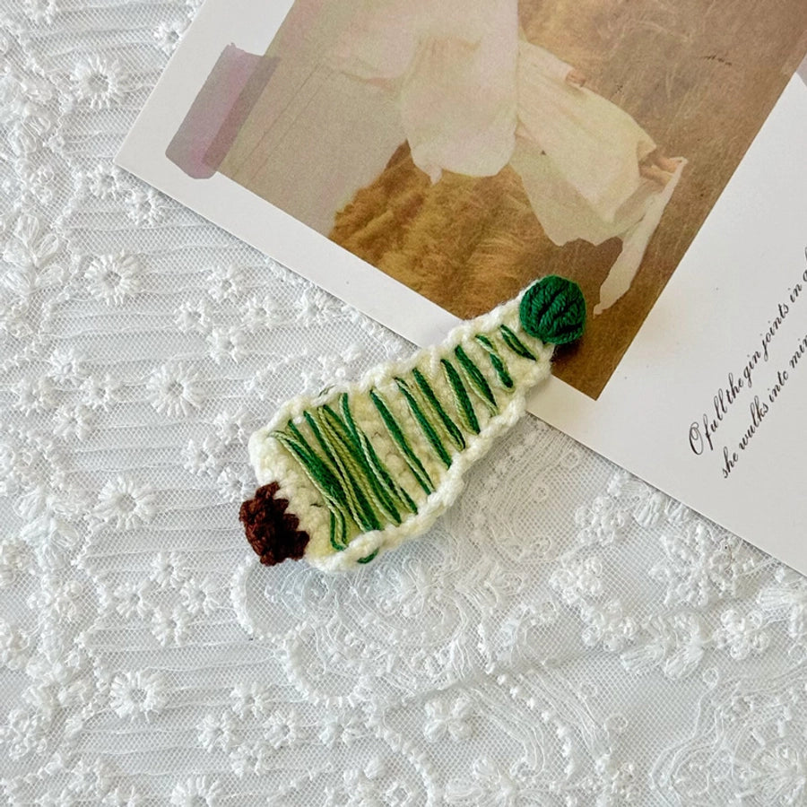 Christmas Cute Kid'S Christmas Tree Christmas Socks yarn Hair Clip