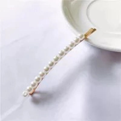 Women's Elegant Sweet Solid Color Plastic Hair Clip