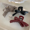 Women's Elegant Streetwear Bow Knot PS Hair Claws