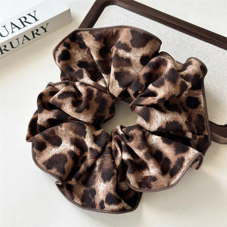 Women's Retro Leopard Cloth Hair Tie