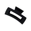 simple style solid color plastic hair claws
