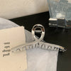 Women's Simple Style Classic Style Solid Color PS Hair Claws