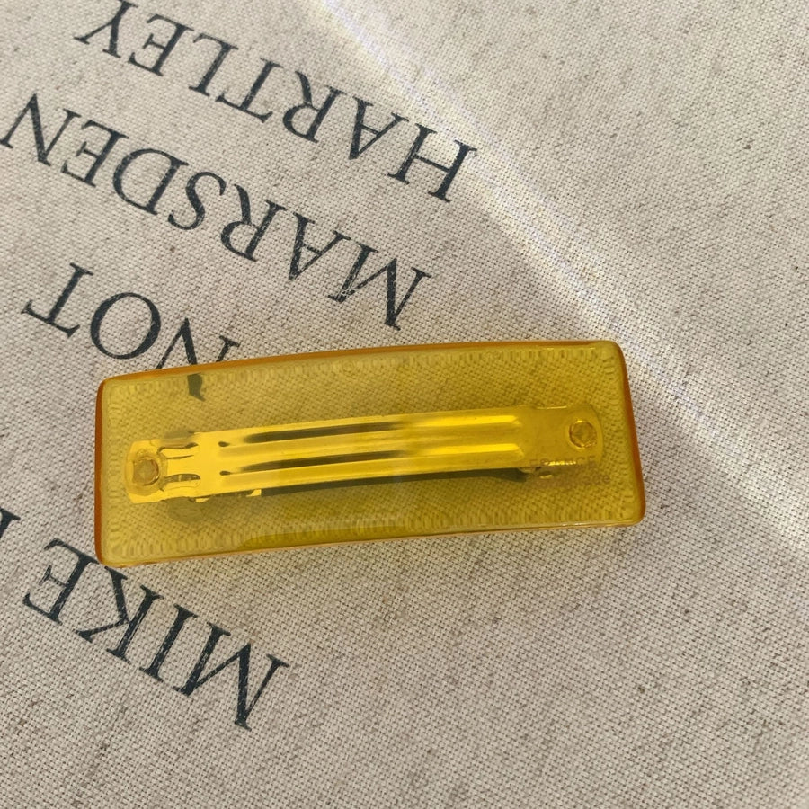 Women's Basic Simple Style Classic Style Arc Injection Molding Hair Clip