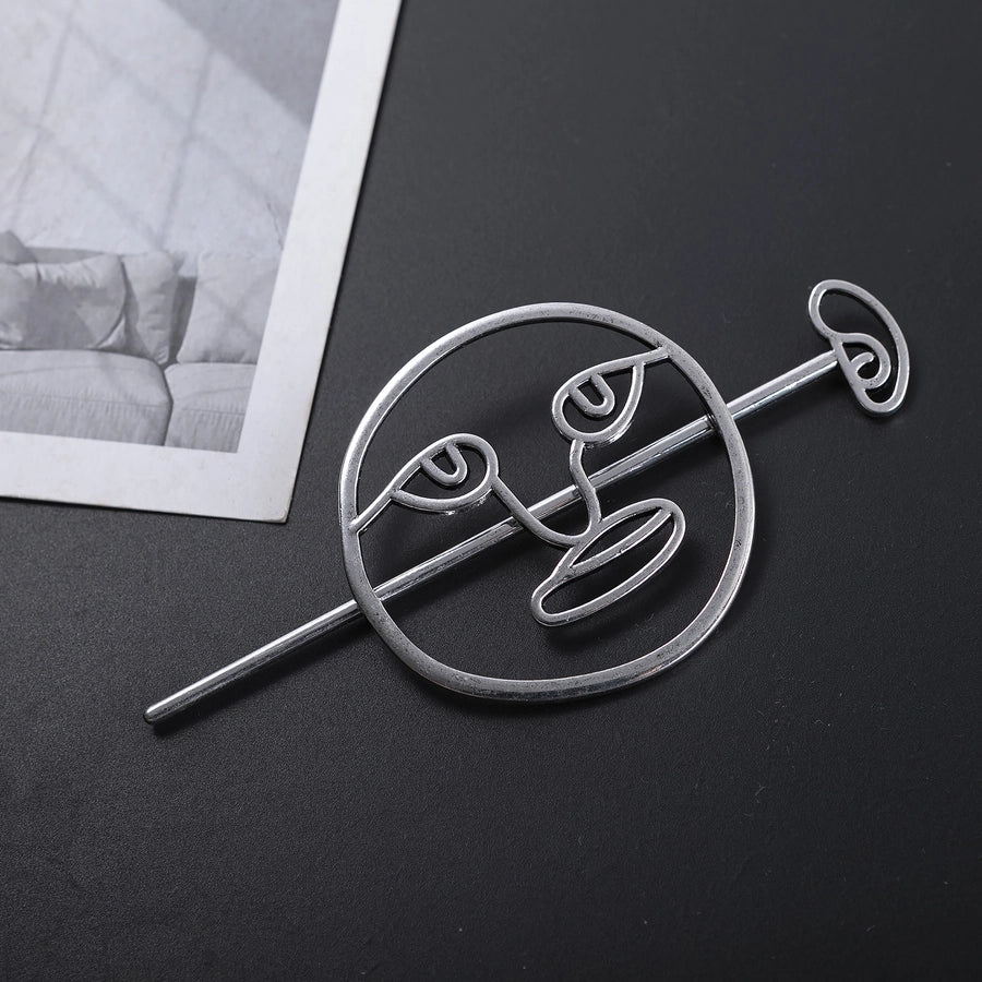 Women's Casual Simple Style Streetwear Geometric Metal Plating Hair Clip