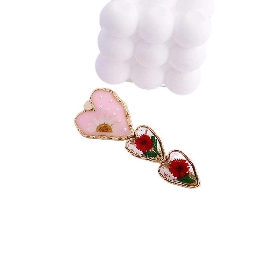 Women's Sweet Flower Alloy Hair Clip