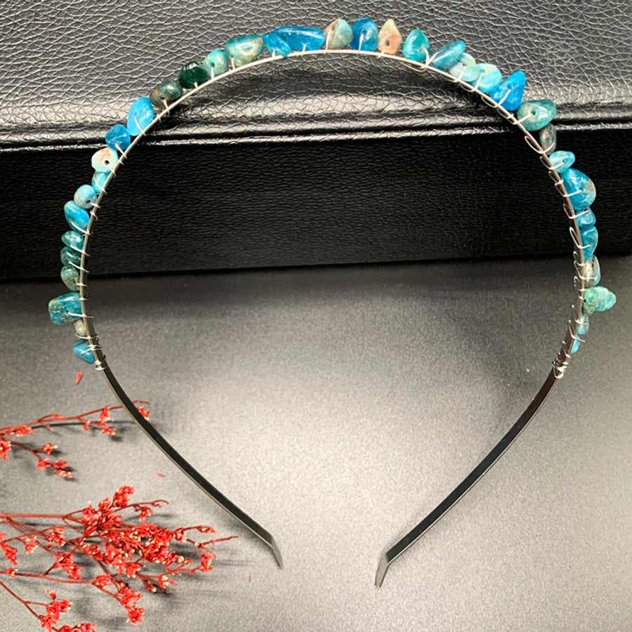 fashion u shape artificial crystal hair band 1 piece