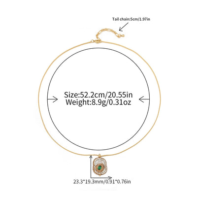 Casual Cute Commute Irregular Copper Necklace In Bulk