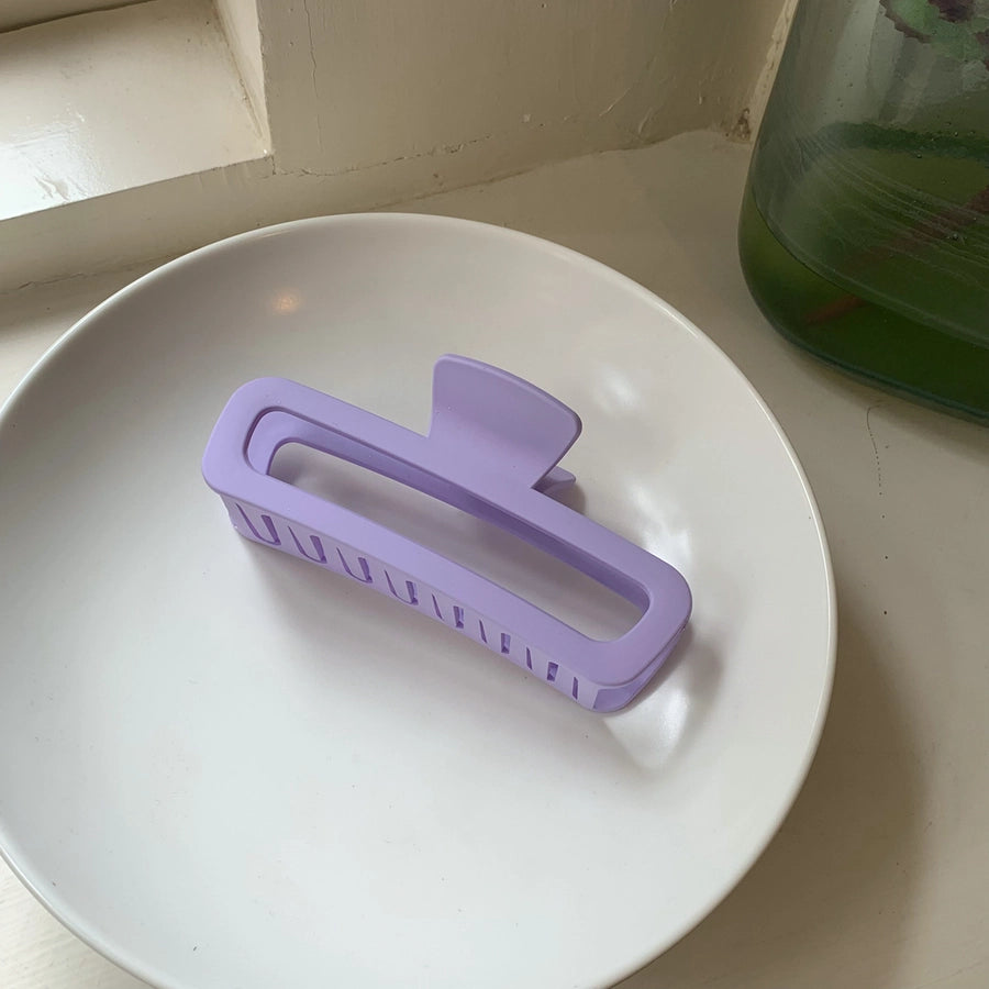 13cm cream shark clip female back head updo hair clip hairpin temperament headdress hair grip hair volume multiple hairpin