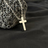 Jewelry Retro Cross Titanium Steel Pendant Necklace
