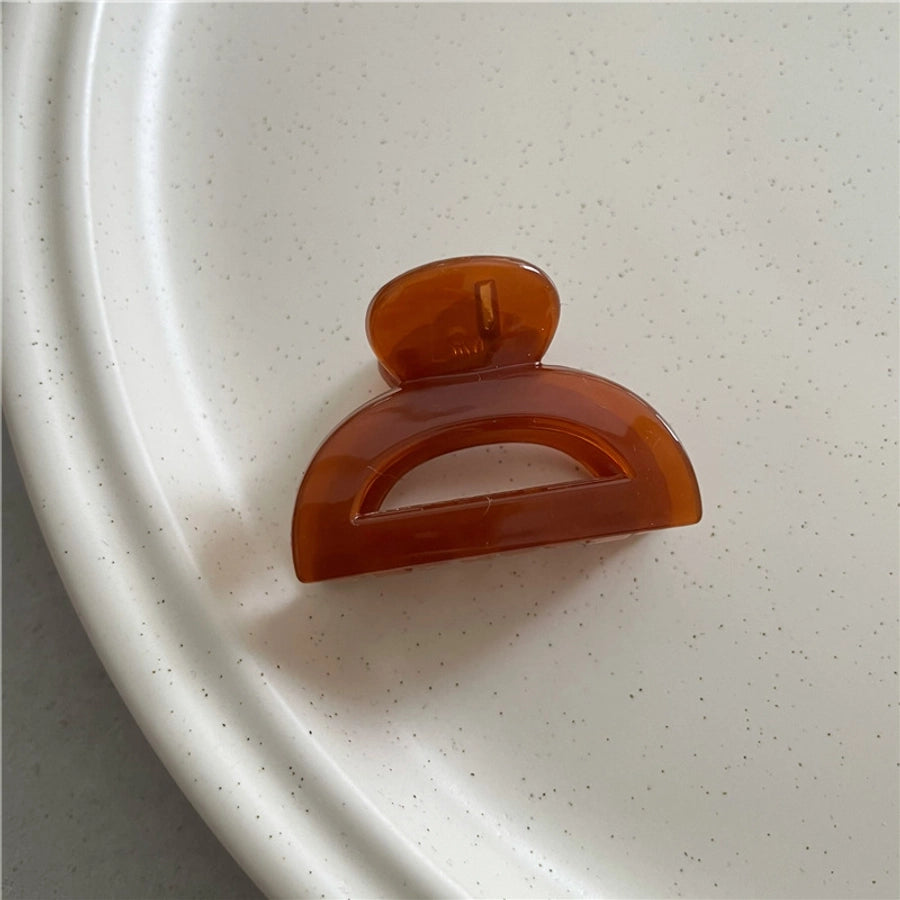 simple style geometric acetic acid sheets hair claws