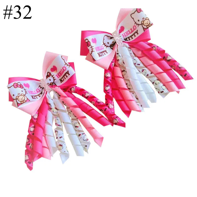 Girl'S IG Style Simple Style Bee Bow Knot Cloth Ribbon Handmade Hair Clip