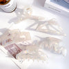 Mermaid Ji acetate hairpin female  back head bath pan head grip elegant temperament shark clip headdress
