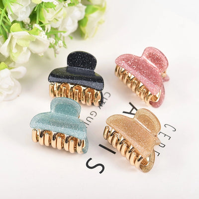 simple style solid color arylic stoving varnish hair claws