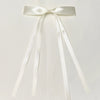 2.5cm polyester multi-color girl ribbon bow hairpin Lady temperament double ribbon duckbill clip top clip hair accessories