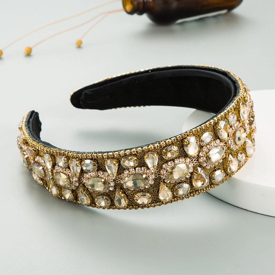 new fashion geometric water drop drill headband