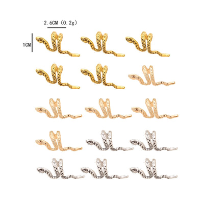 Women's Basic Modern Style Classic Style Snake Alloy Plating hair buckle