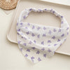 fairy style flower cloth handmade hair tie