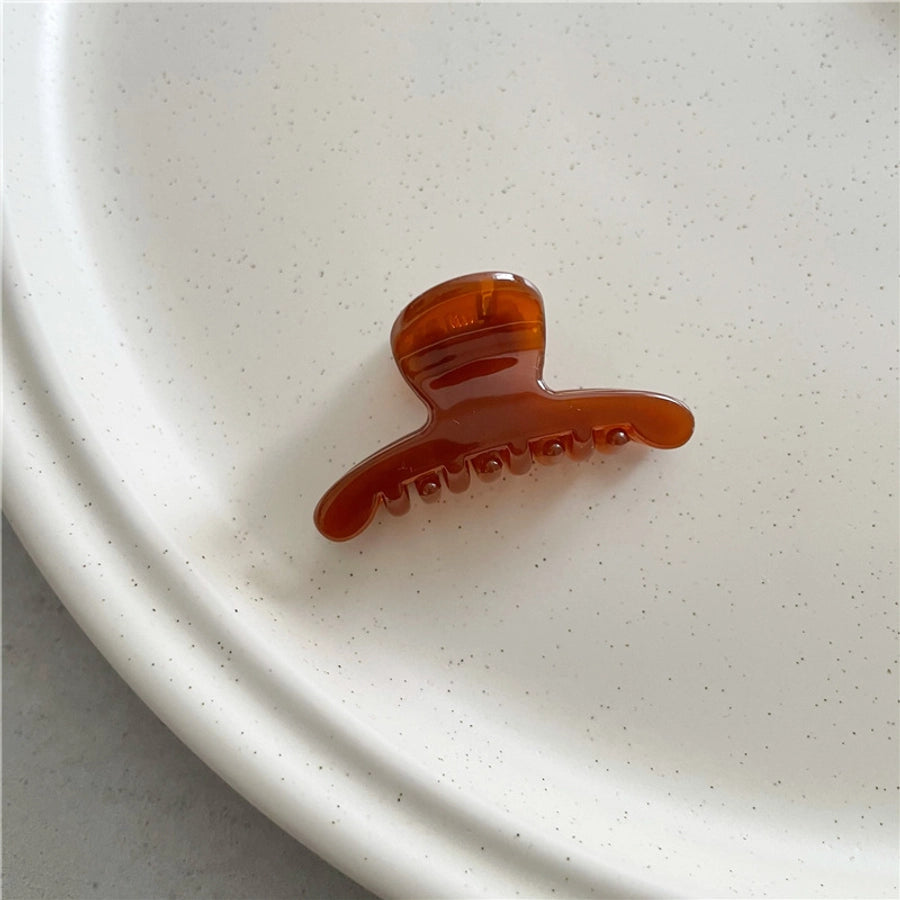 simple style geometric acetic acid sheets hair claws