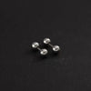 1 Pair Simple Style Round 304 Stainless Steel 18K Gold Plated Ear Studs