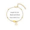 Casual Simple Style Classic Style Letter Heart Shape 201 Stainless Steel 304 Stainless Steel Bracelets In Bulk