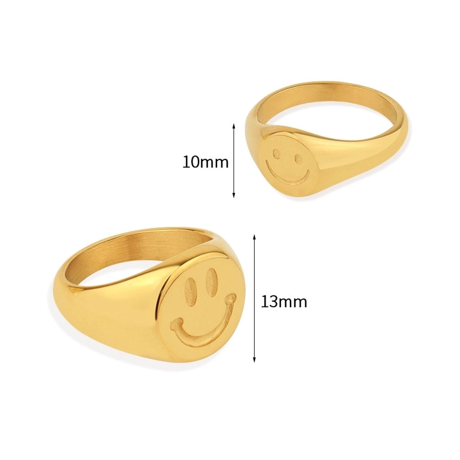 Jewelry Simple Style Geometric 304 Stainless Steel Rings