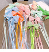 Children's super fairy bow ribbon hairpin baby Chinese style braided hair headwear girl ancient style hanfu hairpin hair accessories
