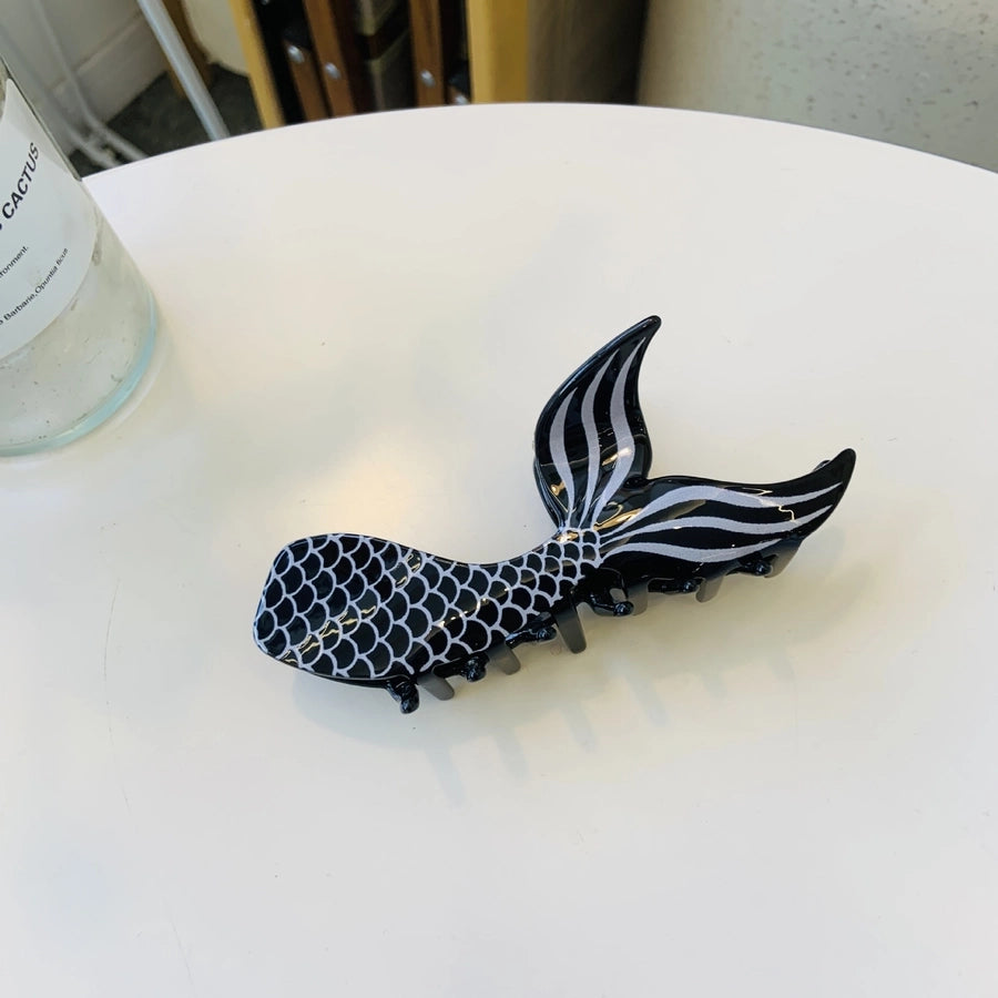 Women's Cartoon Style Mermaid Arylic Acetic acid sheets Hair Claws