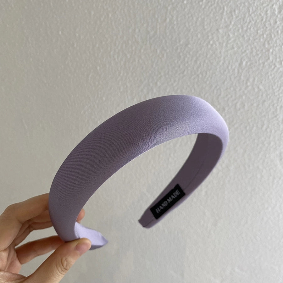 simple style solid color cloth handmade hair band 1 piece