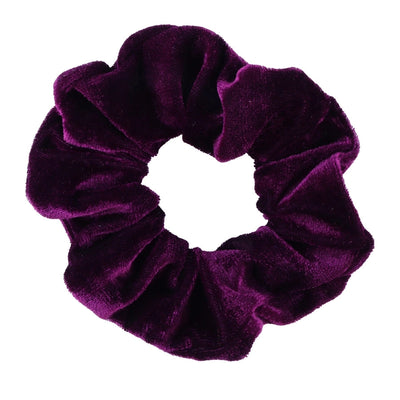 simple style solid color cloth hair tie