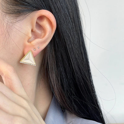 Shake the sound hot with the recommend 100 925 silver pin earrings earrings classic geometric long tassel earrings