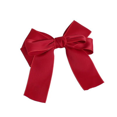 sweet bow knot polyester hair clip