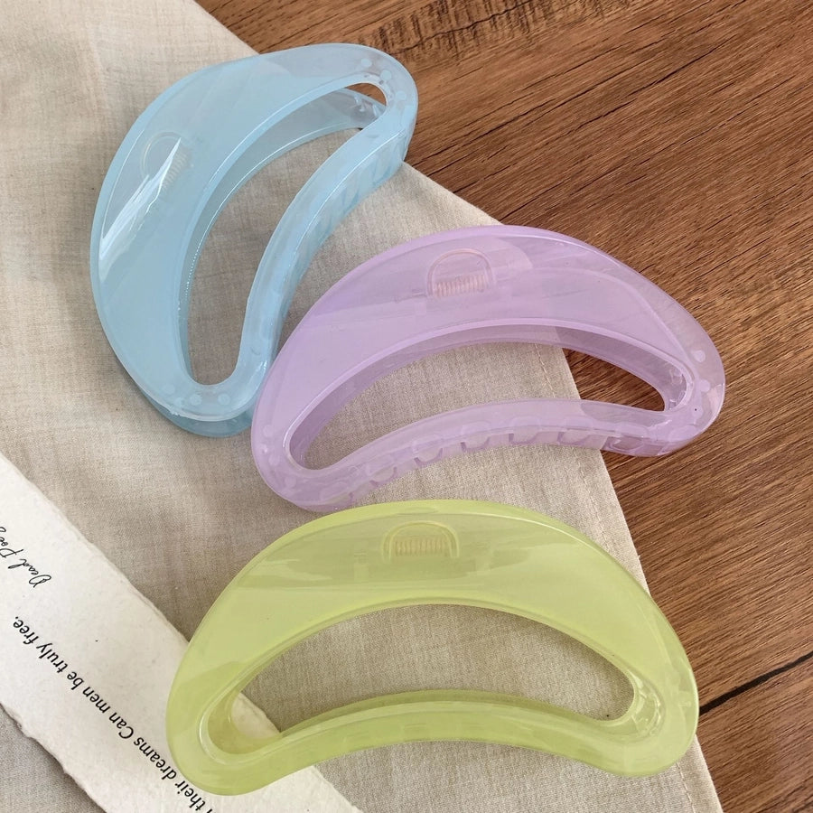 Women's Elegant Streetwear Geometric Acetic acid sheets Hair Claws