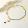 Jewelry Elegant Classic Style Streetwear Heart Shape Copper Bracelets Necklace