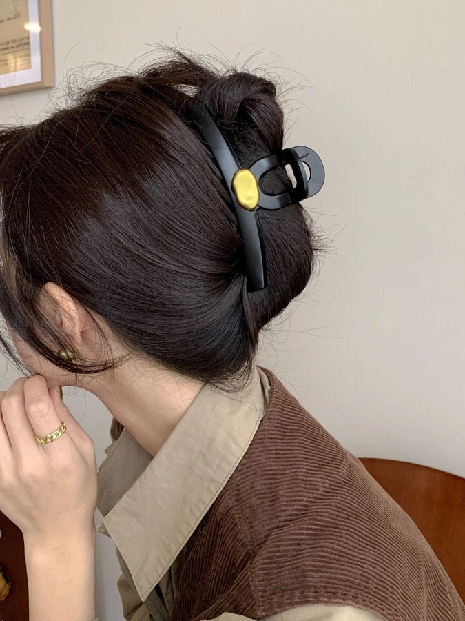 Super Good texture matte metal hair grip large hair volume large hair clip female  new shark clip high-grade hair clip