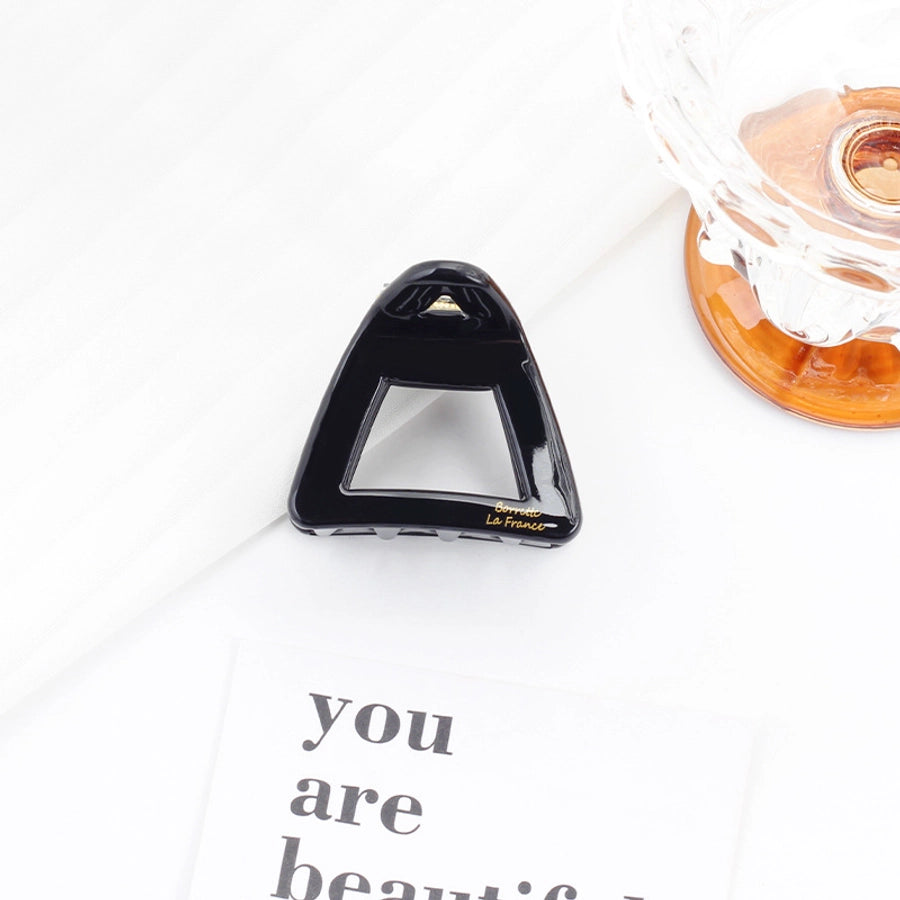 Women's Lady Geometric Plastic Hair Claws