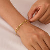 Simple Style Geometric 304 Stainless Steel cable chain snake chain Bracelets In Bulk