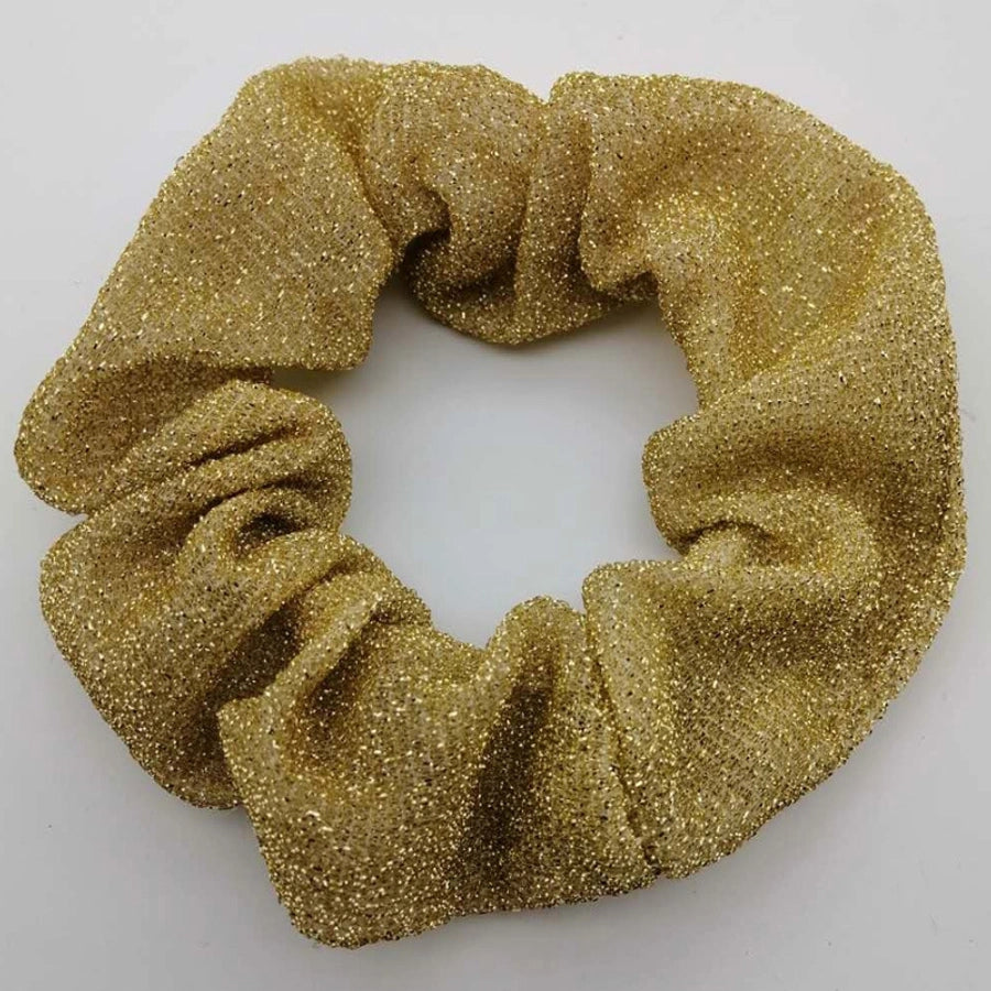 simple style commute solid color cloth hair tie