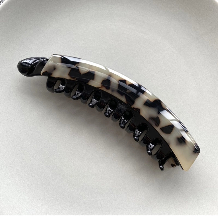 Women's Retro Simple Style Color Block Leopard Acetic acid sheets Hair Clip