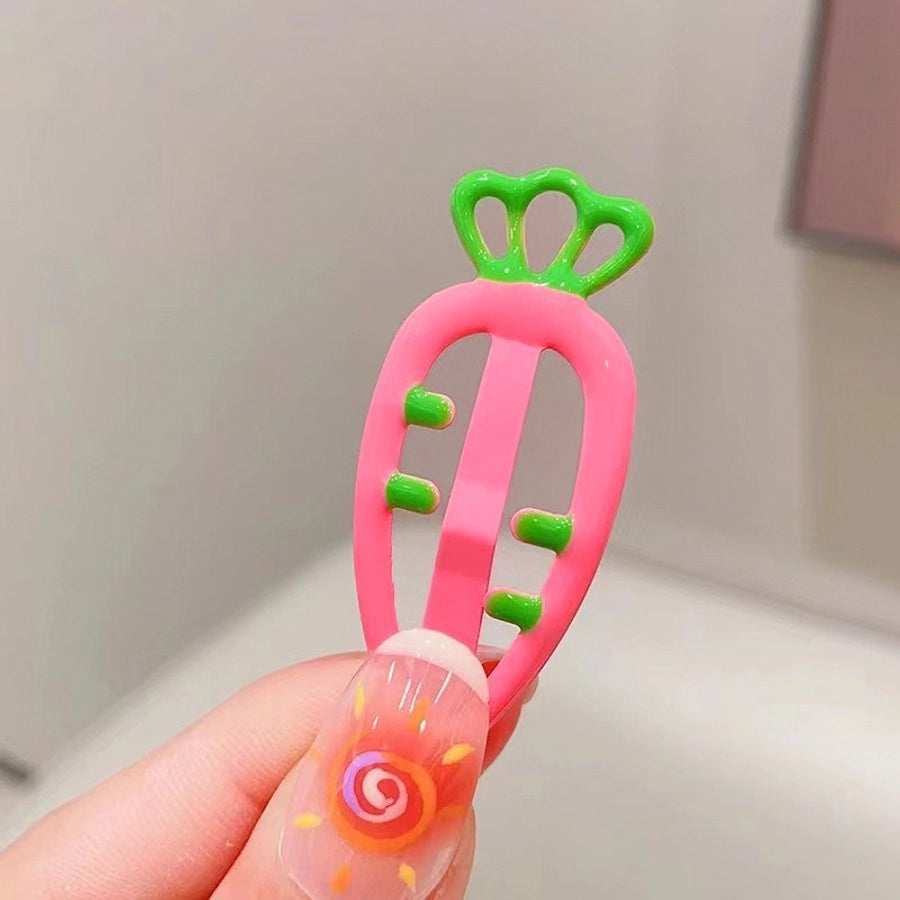 Women's Cute Solid Color Alloy Hair Clip