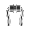 1 Piece Nose Rings & Studs Casual Streetwear Horns Snake-Shaped 304 Stainless Steel 18K Gold Plated Nose Rings & Studs